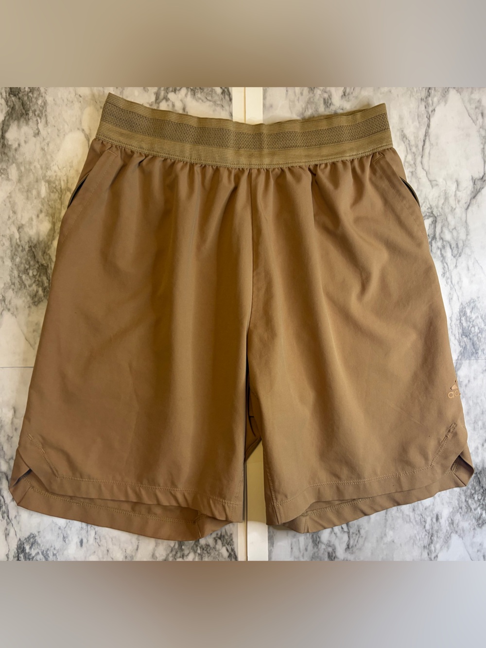 adidas Men's Brown Athletic Shorts size M